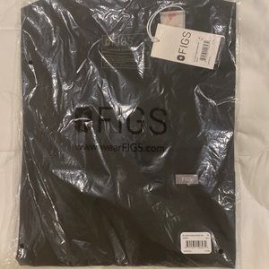 Figs men’s three pocket top medium black